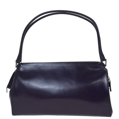 Prada Purple Leather Handbag