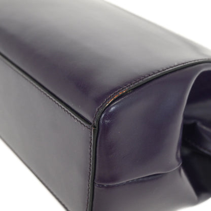 Prada Purple Leather Handbag