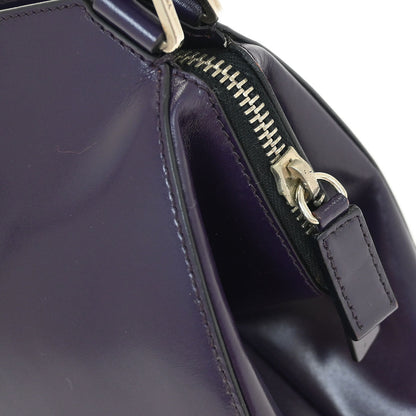 Prada Purple Leather Handbag