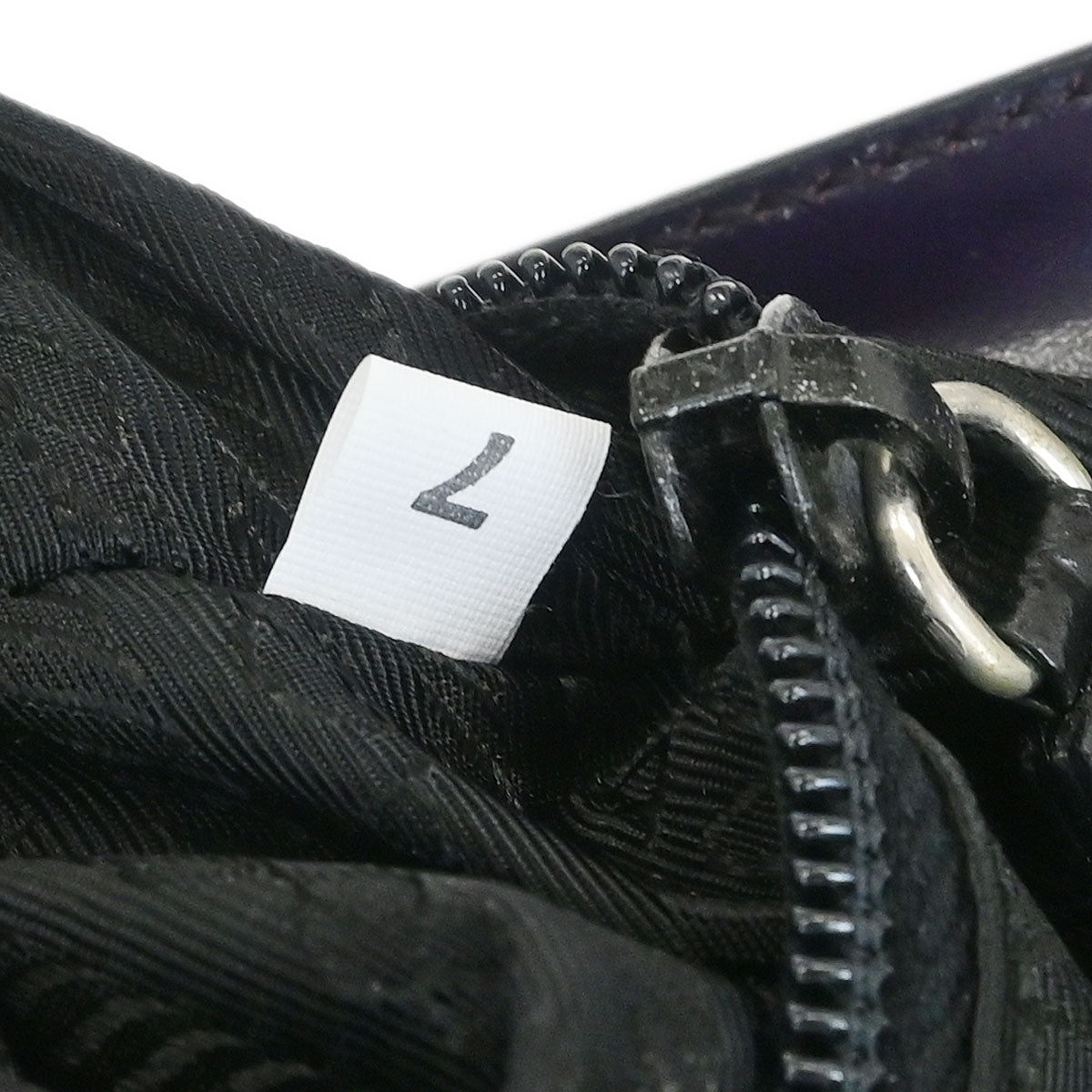 Prada Purple Leather Handbag