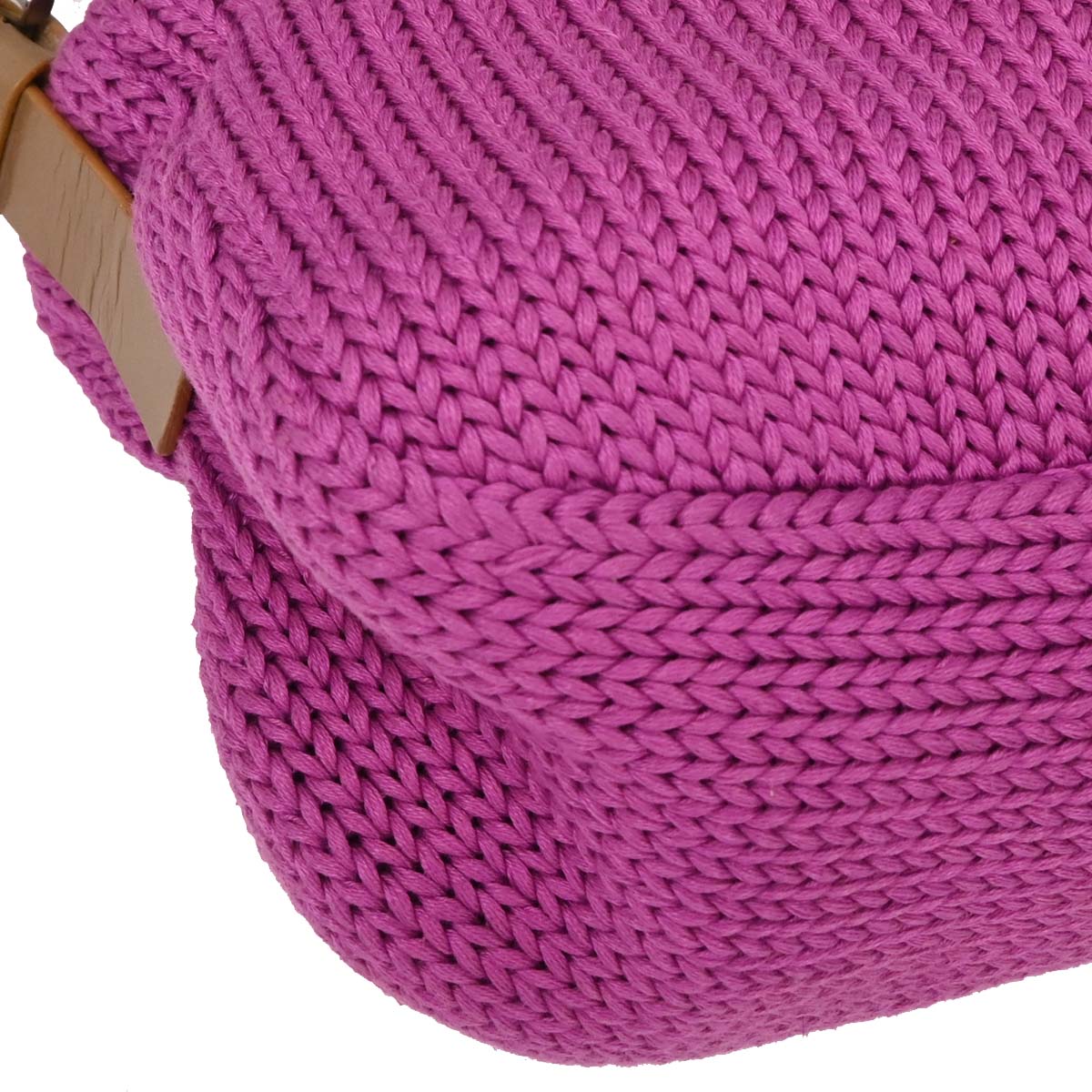 Fendi Purple Wool Handbag