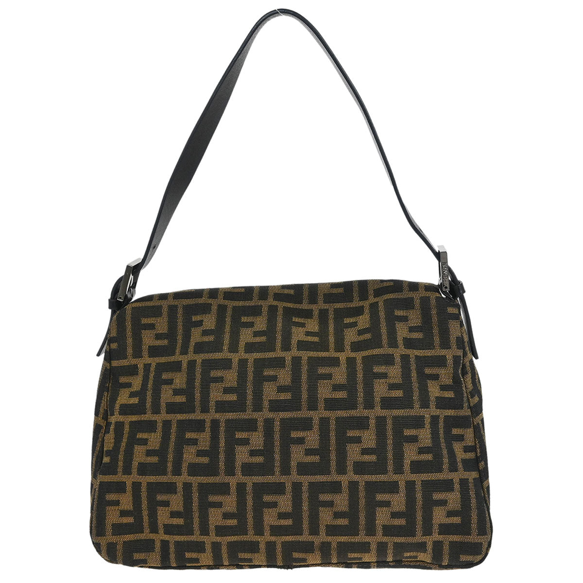 Fendi Brown Zucca Mamma Baguette Handbag