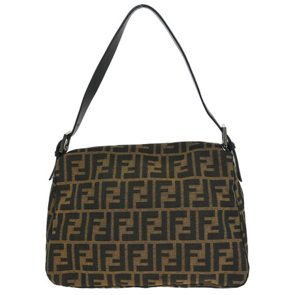 Fendi Brown Zucca Mamma Baguette Handbag