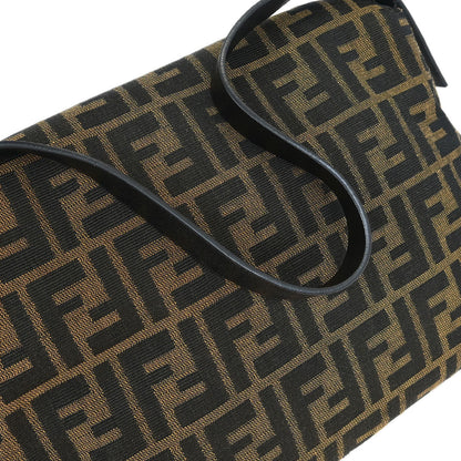 Fendi Brown Zucca Mamma Baguette Handbag