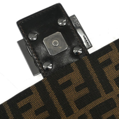 Fendi Brown Zucca Mamma Baguette Handbag