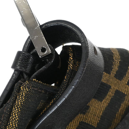 Fendi Brown Zucca Mamma Baguette Handbag