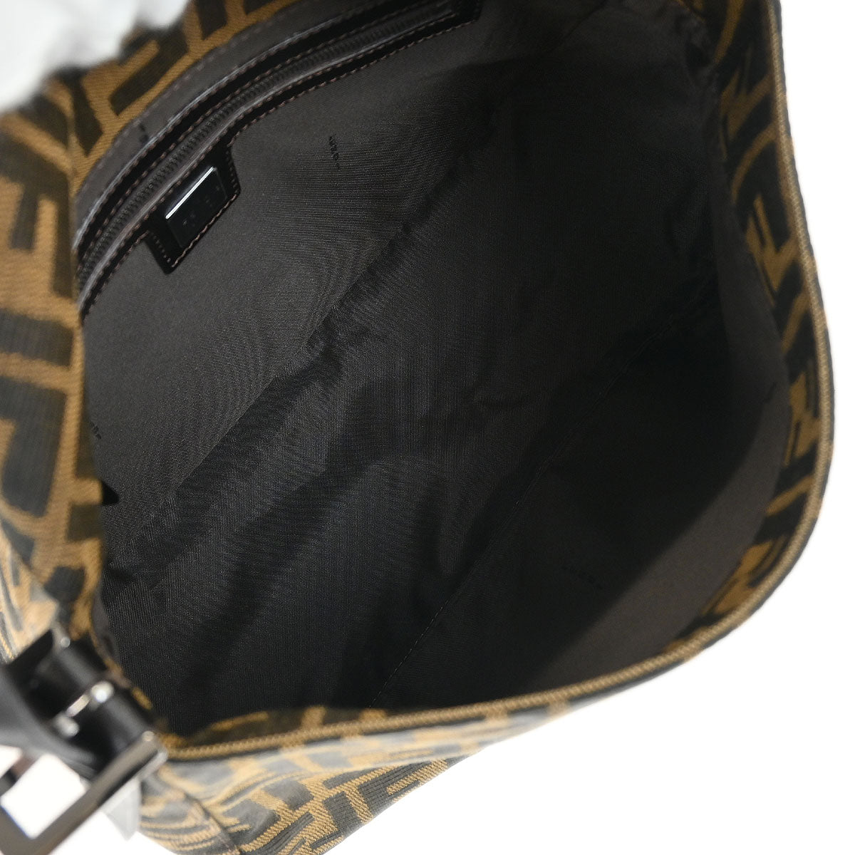 Fendi Brown Zucca Mamma Baguette Handbag