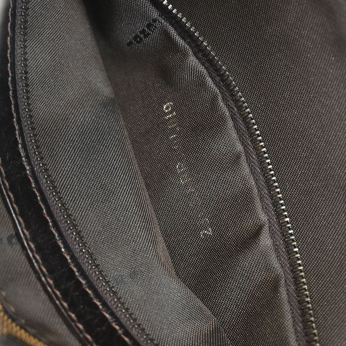 Fendi Brown Zucca Mamma Baguette Handbag