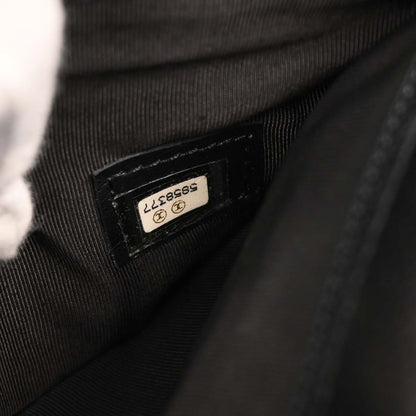 Chanel 1997-1999 Black Caviar Briefcase Business Handbag