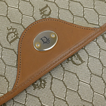 Christian Dior Beige PVC Honeycomb Shoulder Bag