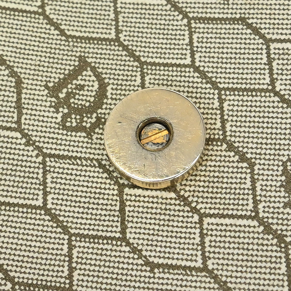 Christian Dior Beige PVC Honeycomb Shoulder Bag