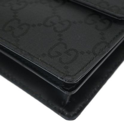 Gucci Black Nylon GG Clutch Bag