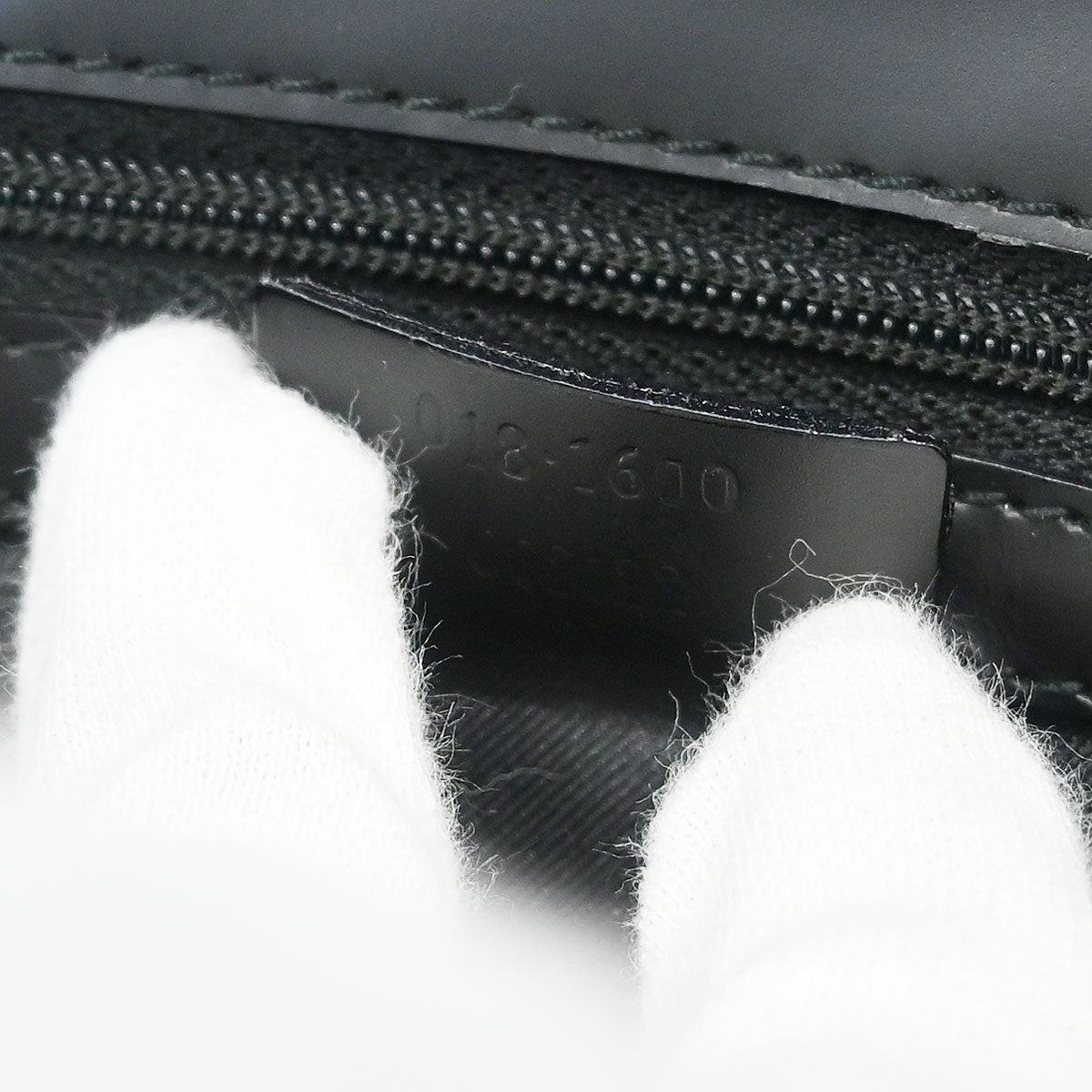 Gucci Black Nylon GG Clutch Bag