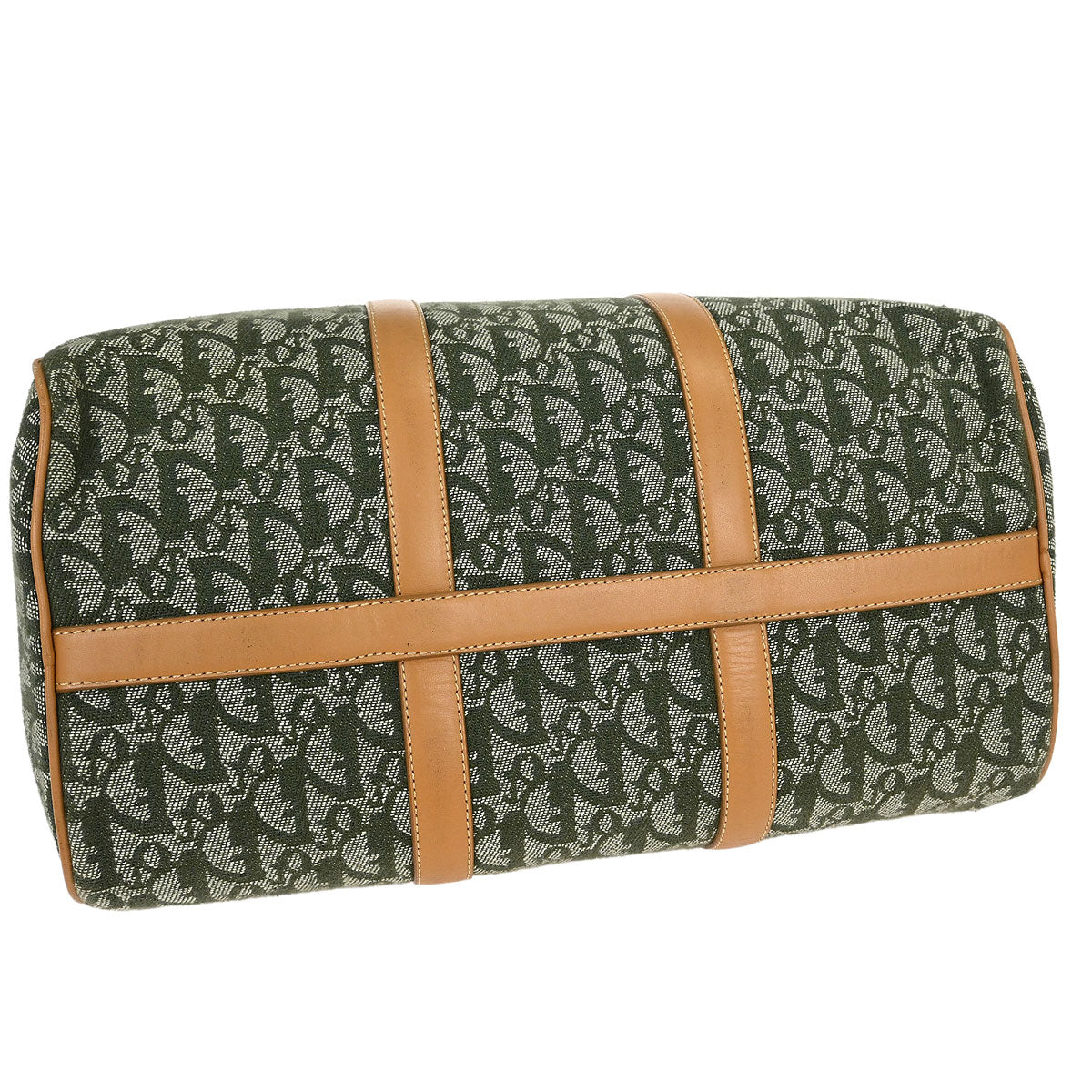 Christian Dior Green Trotter Duffle Handbag