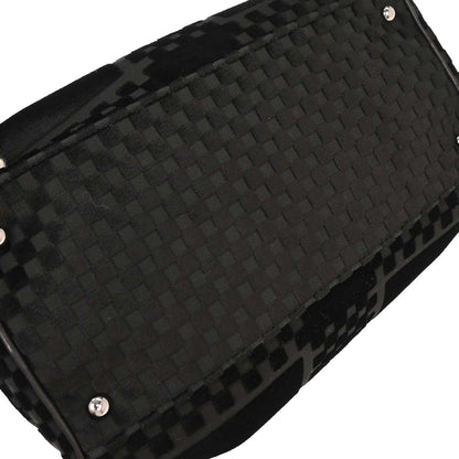 Chanel 2005-2006 Black Velvet Handbag