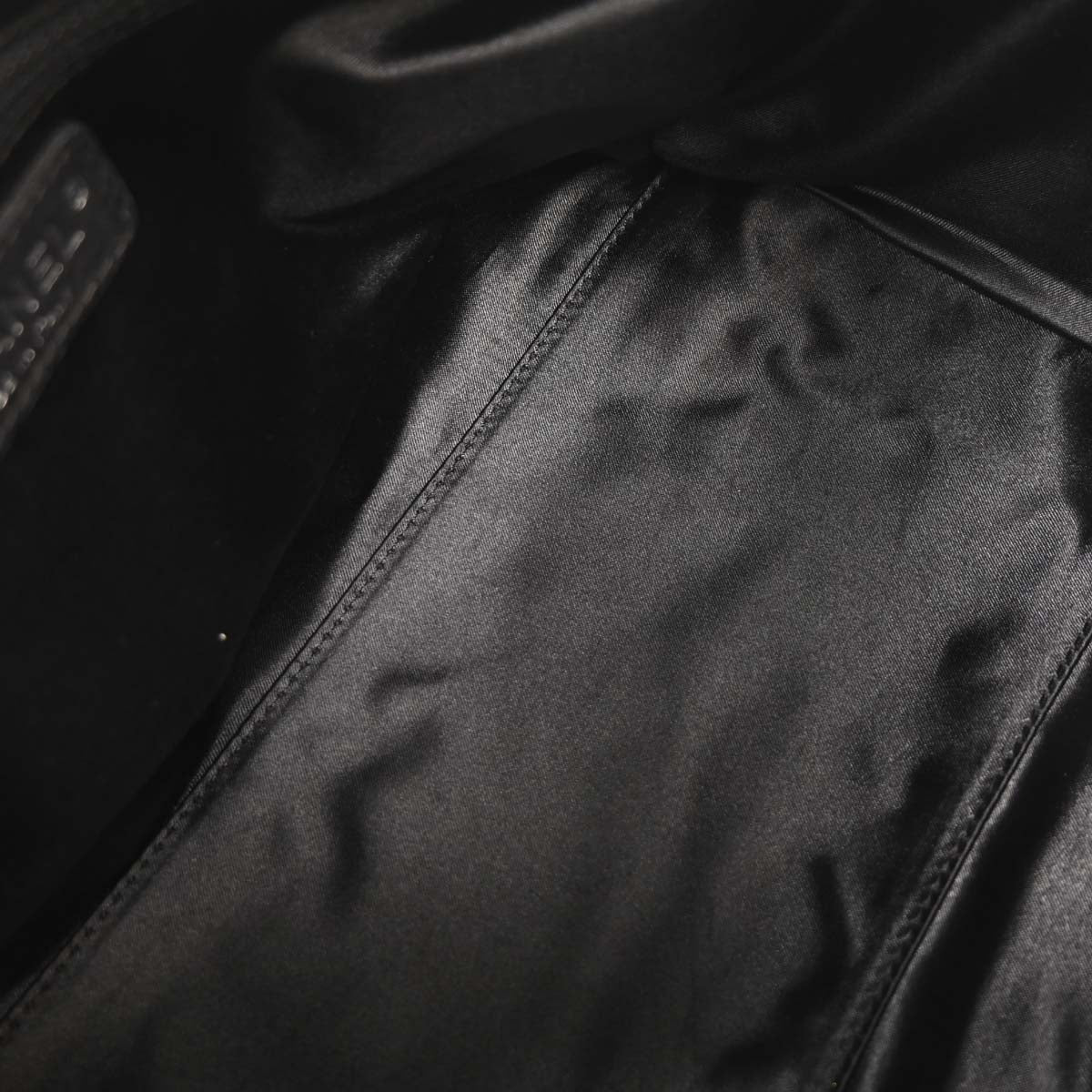 Chanel 2005-2006 Black Velvet Handbag