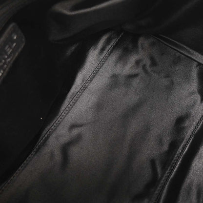 Chanel 2005-2006 Black Velvet Handbag