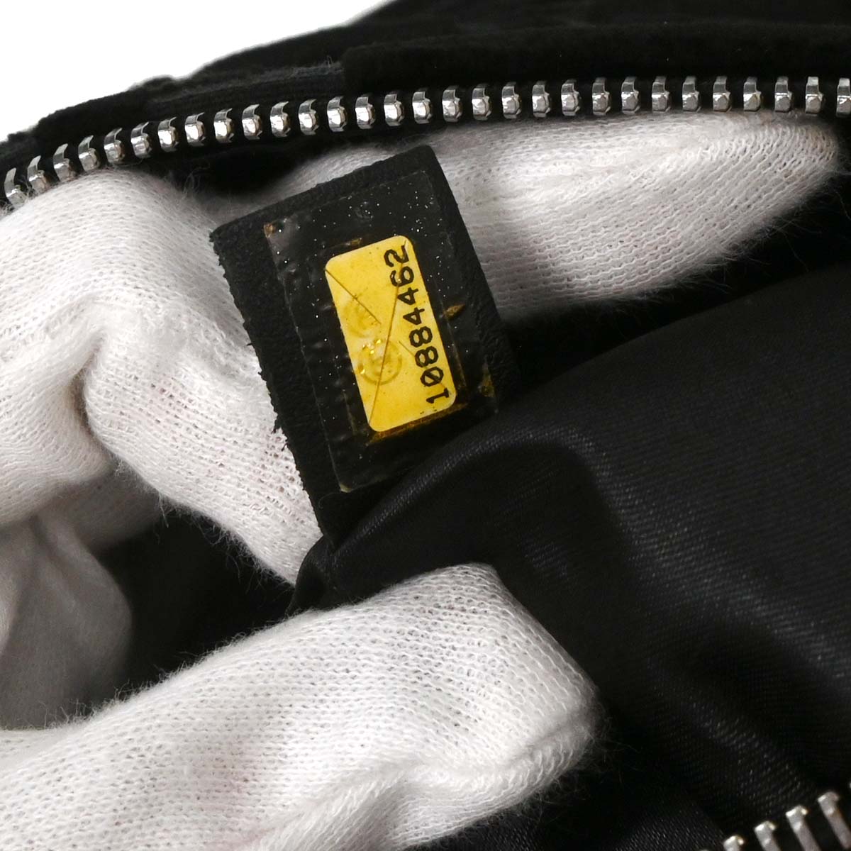Chanel 2005-2006 Black Velvet Handbag