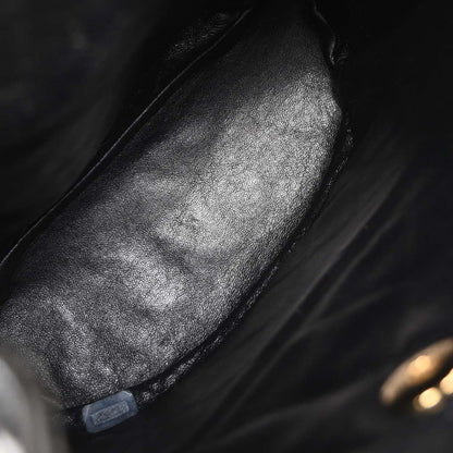 Chanel Black Lambskin Large Duma Backpack