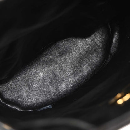 Chanel Black Lambskin Large Duma Backpack