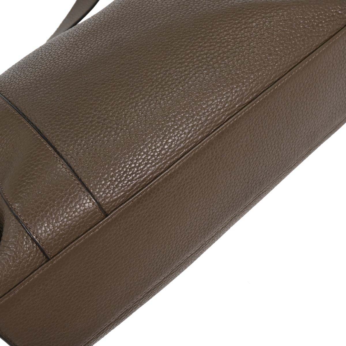 Hermes Taupe Gray Taurillon Clemence Alfred 35 Messenger Bag