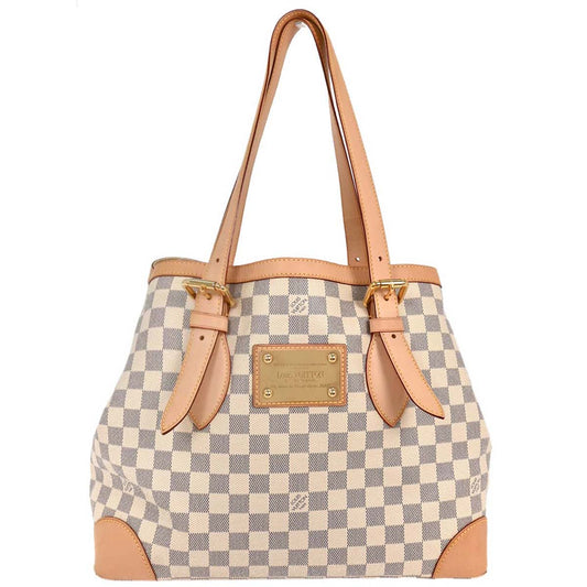 Louis Vuitton Damier Azur Hampstead MM Handbag N51206