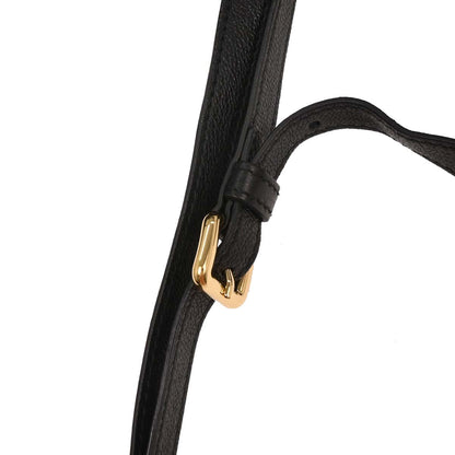 Prada Black Sheepskin Fur Leather Handbag