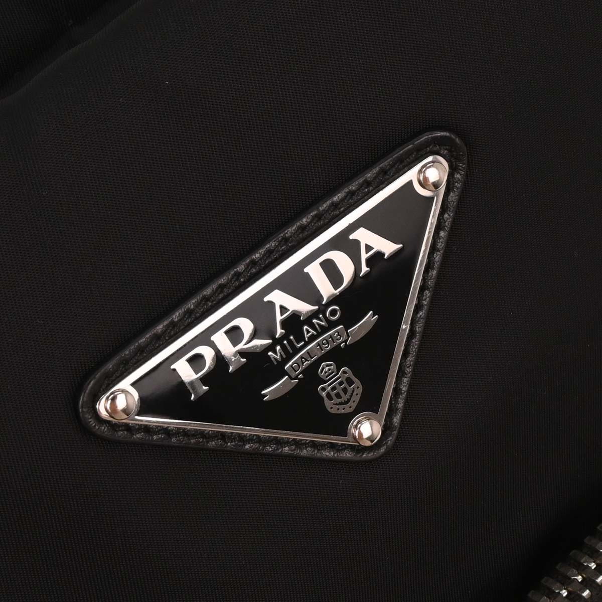 Prada Black Nylon 2way Shoulder Handbag