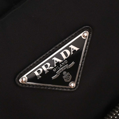 Prada Black Nylon 2way Shoulder Handbag