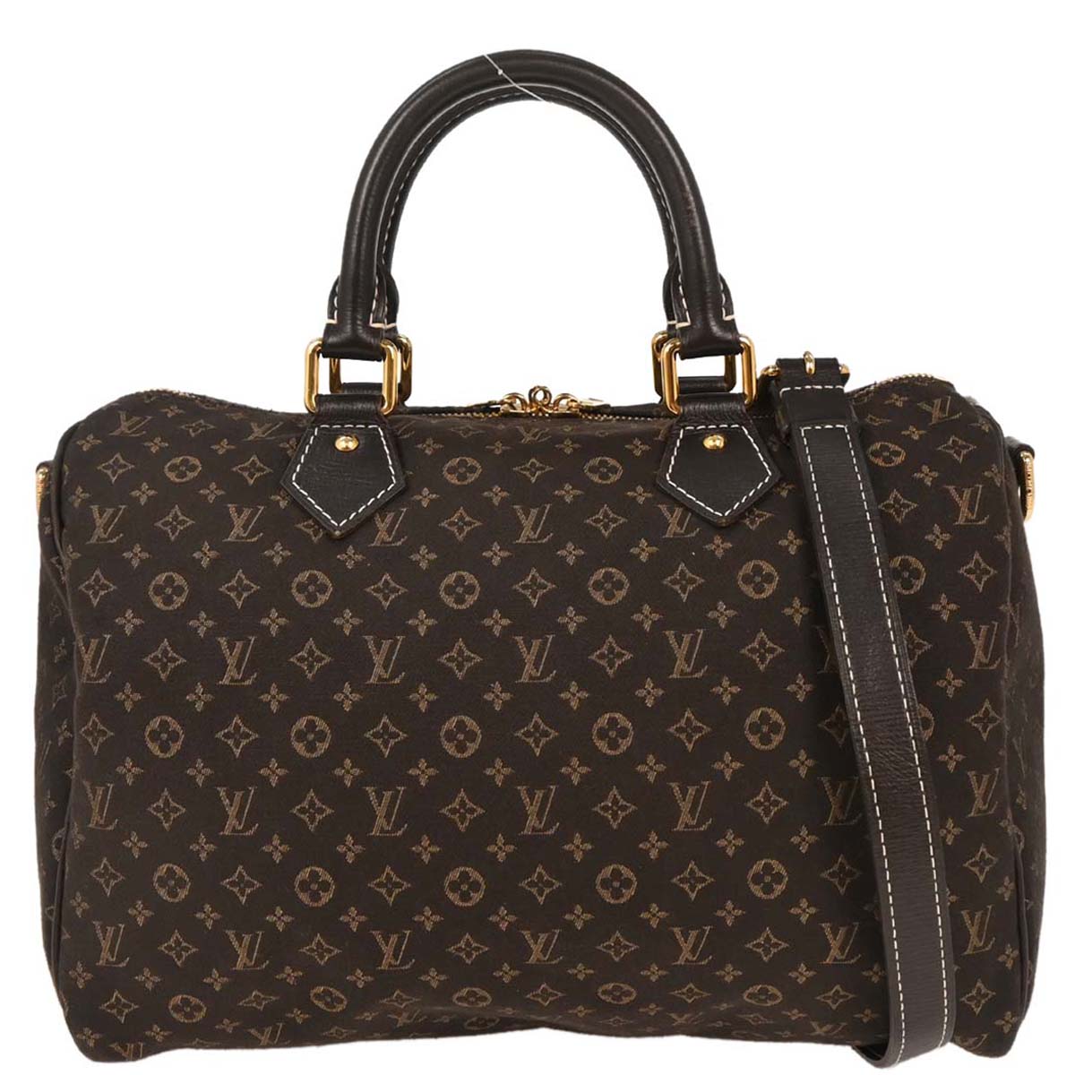 Louis Vuitton Brown Monogram Idylle Speedy Bandouliere 30 M56702