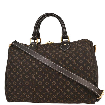 Louis Vuitton Brown Monogram Idylle Speedy Bandouliere 30 M56702