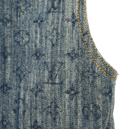 Louis Vuitton 2016 Sleeveless Dress Indigo #36