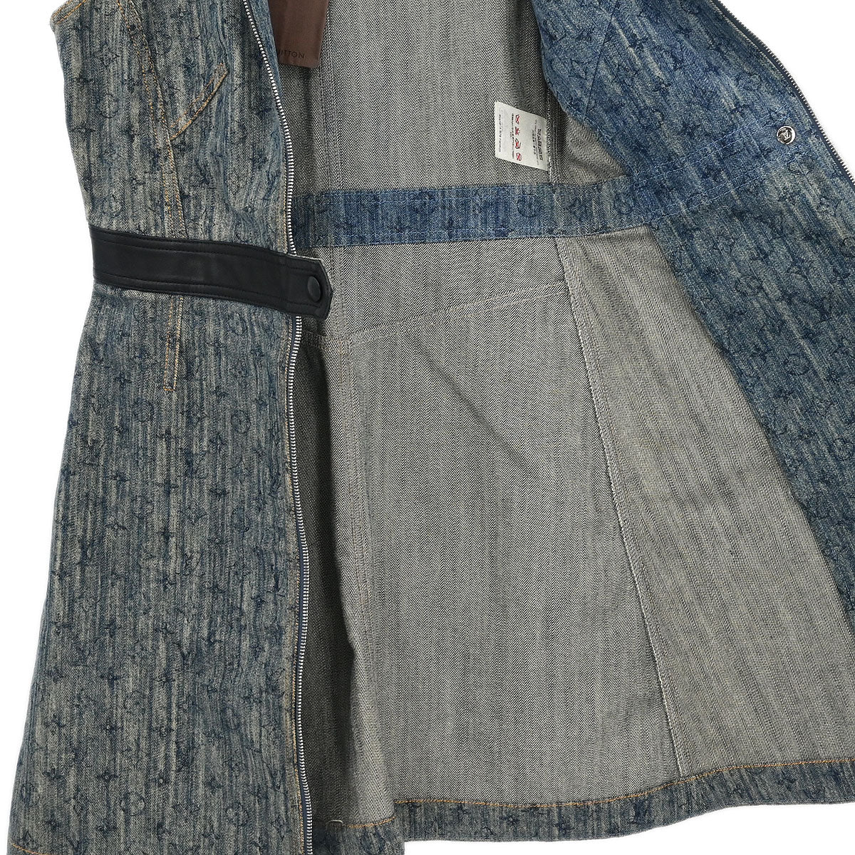 Louis Vuitton 2016 Sleeveless Dress Indigo #36