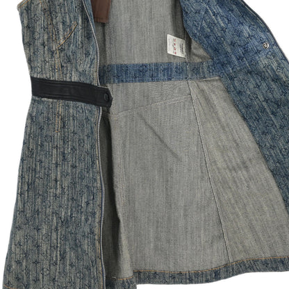 Louis Vuitton 2016 Sleeveless Dress Indigo #36