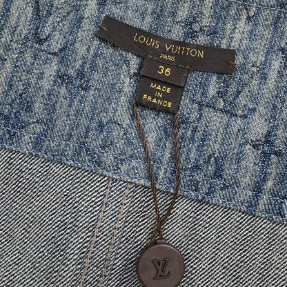 Louis Vuitton 2016 Sleeveless Dress Indigo #36