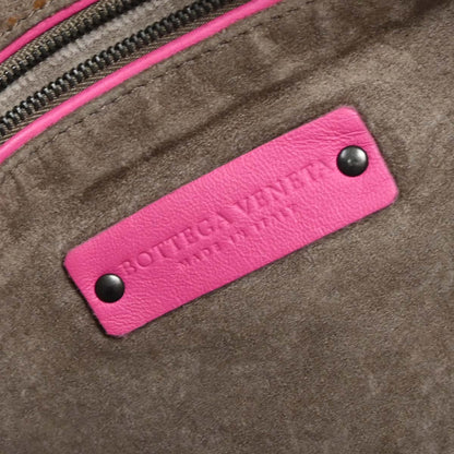 Bottega Veneta Pink Intrecciato Hobo Handbag