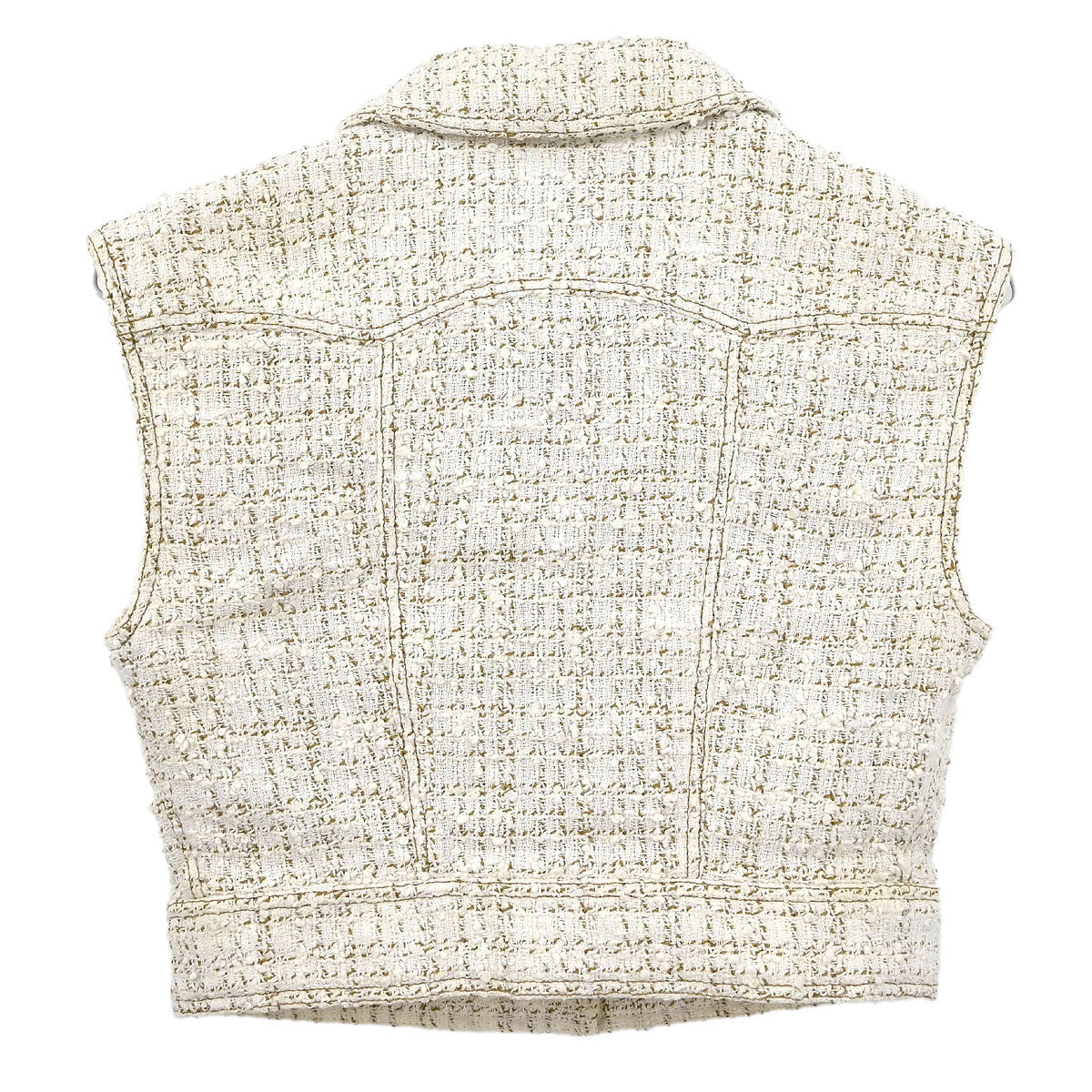 Chanel 2001 Sleeveless Vest Off-white #38