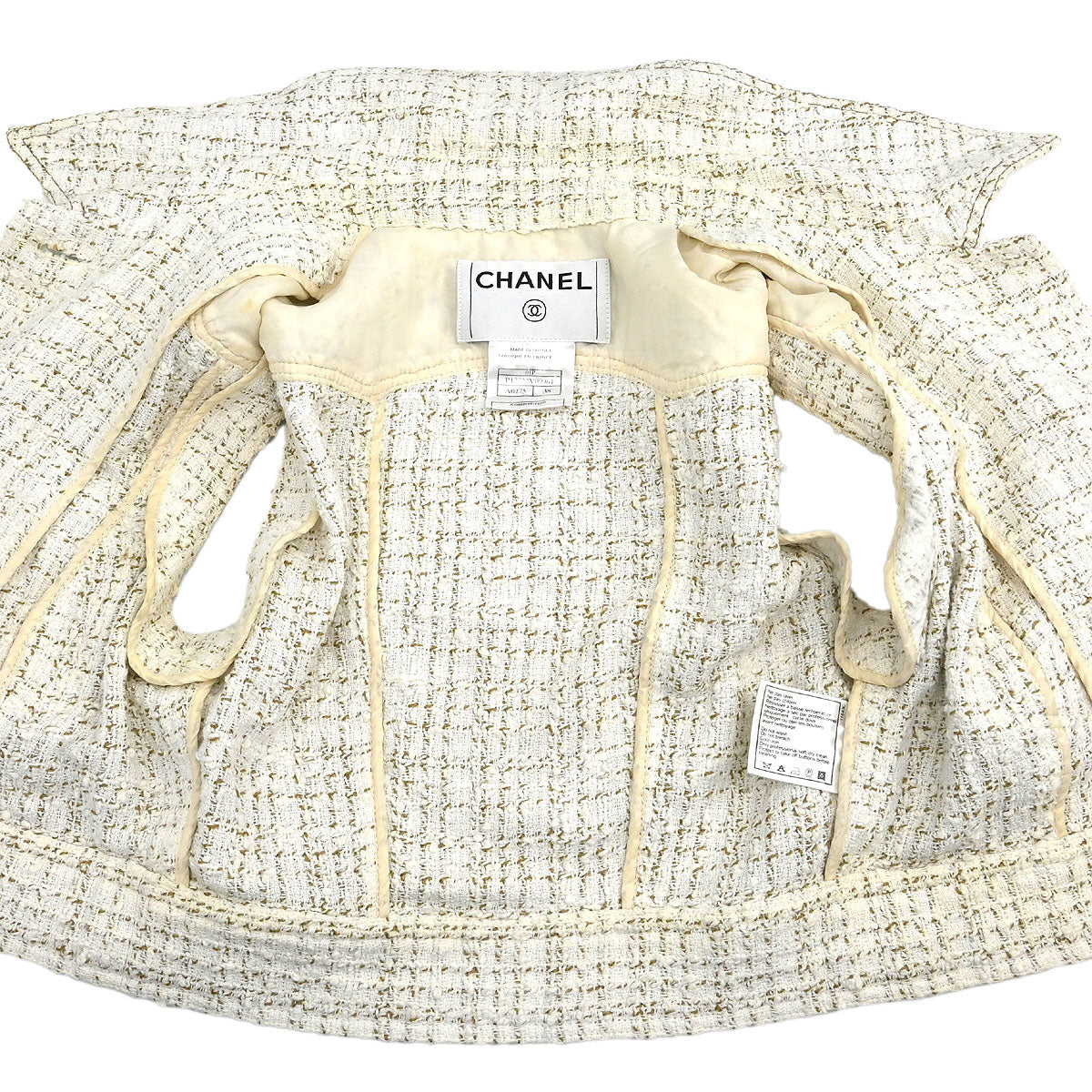 Chanel 2001 Sleeveless Vest Off-white #38