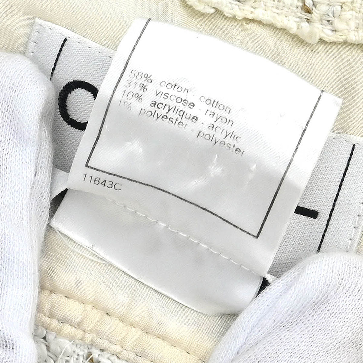 Chanel 2001 Sleeveless Vest Off-white #38