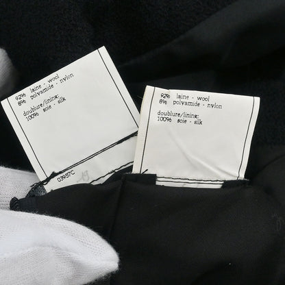Chanel 1996 Setup Suit Jacket Skirt Black #38