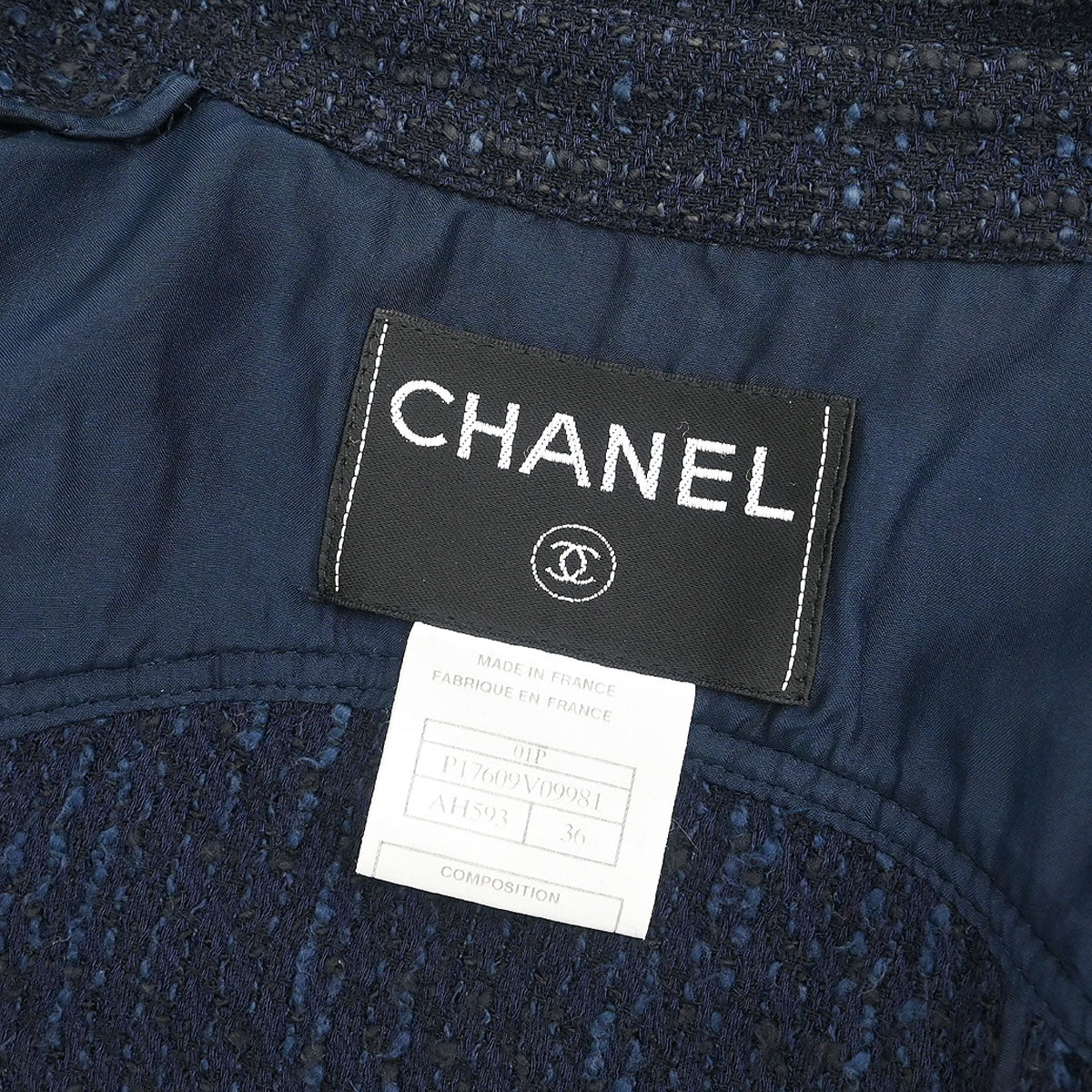 Chanel 2001 Jacket Navy #36
