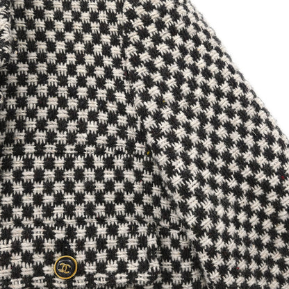 Chanel 1995 Single Breasted Jacket Brown #40