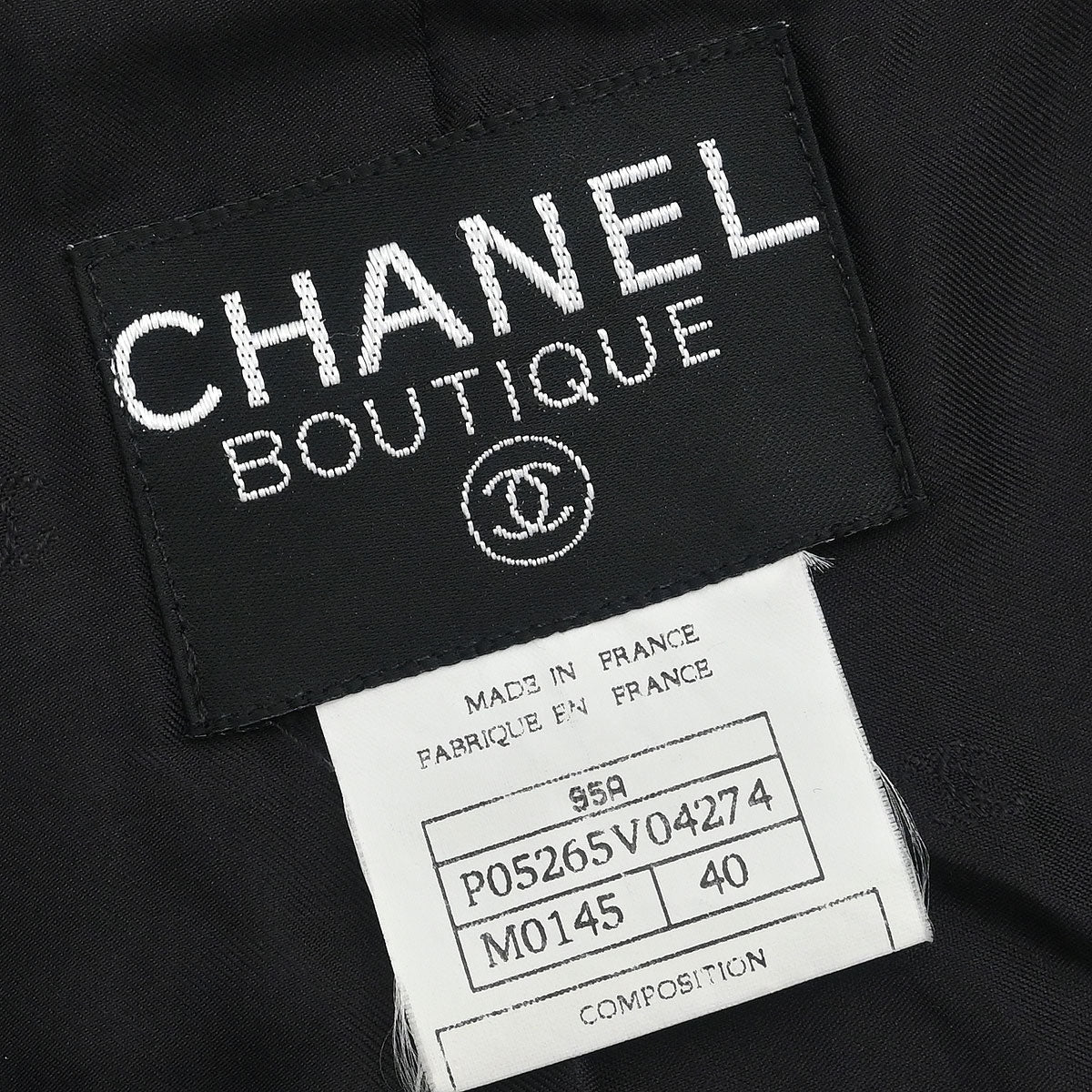 Chanel 1995 Single Breasted Jacket Brown #40