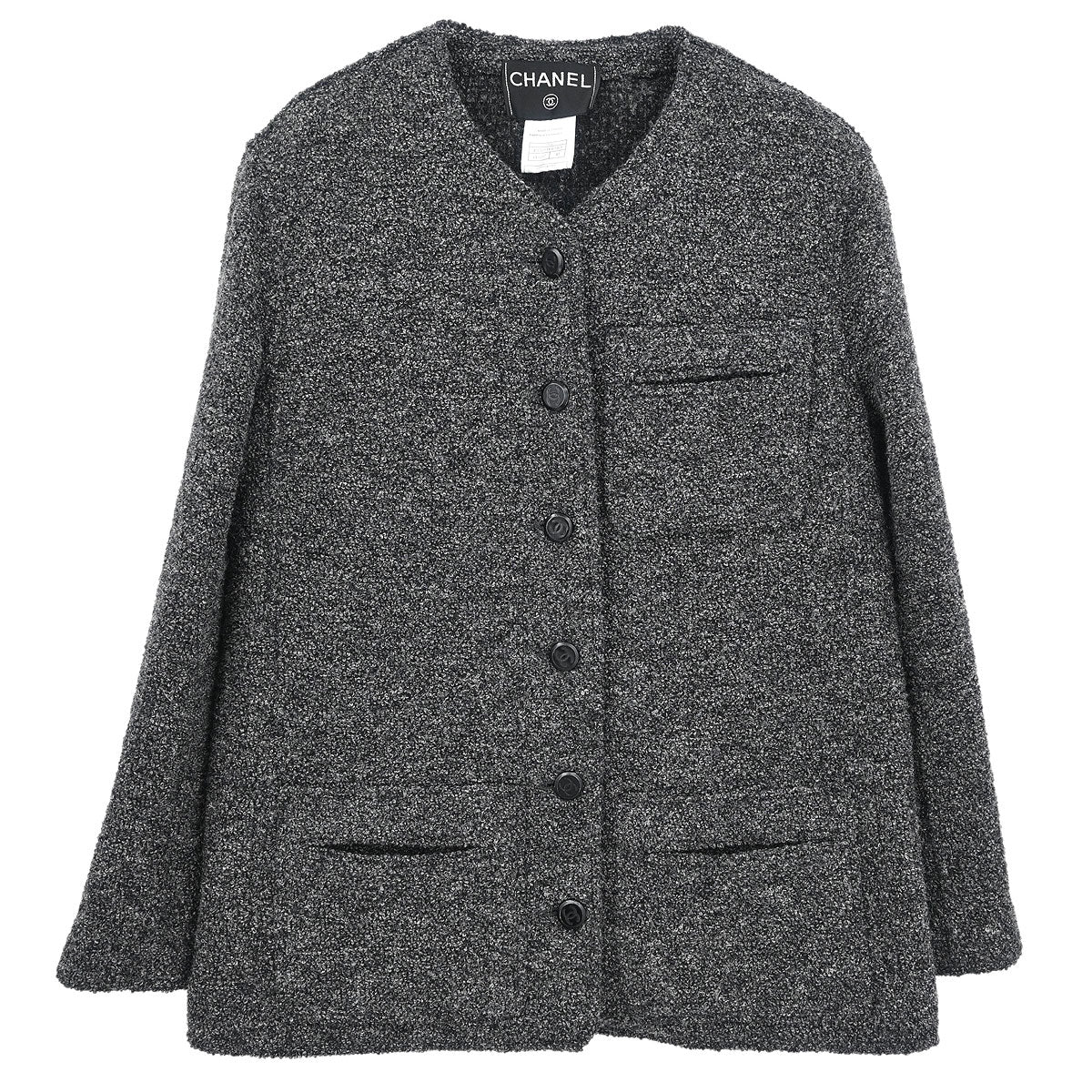 Chanel 1998 Jacket Dark Gray #40