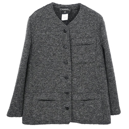 Chanel 1998 Jacket Dark Gray #40