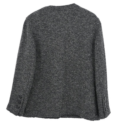Chanel 1998 Jacket Dark Gray #40