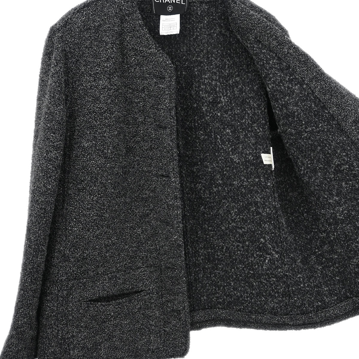 Chanel 1998 Jacket Dark Gray #40