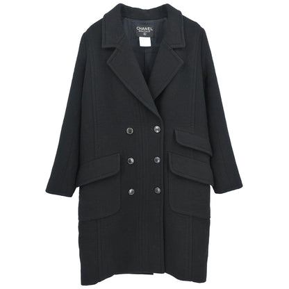 Chanel 1998 Coat Black #38