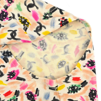 Chanel Sleeveless Cropped Tank Top White #38