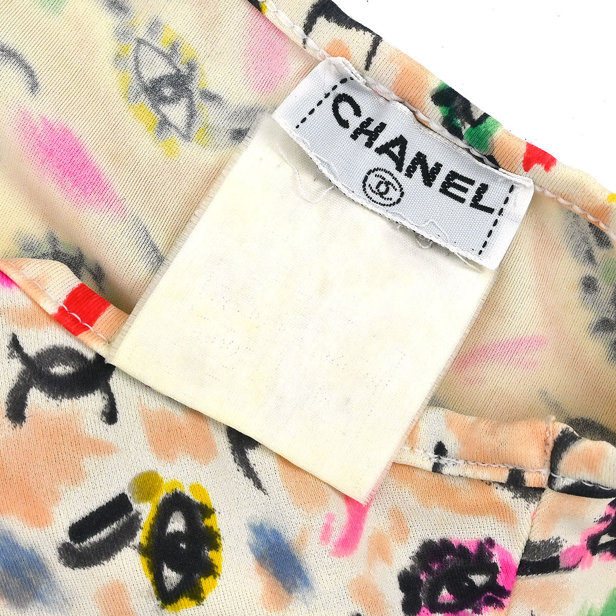 Chanel Sleeveless Cropped Tank Top White #38